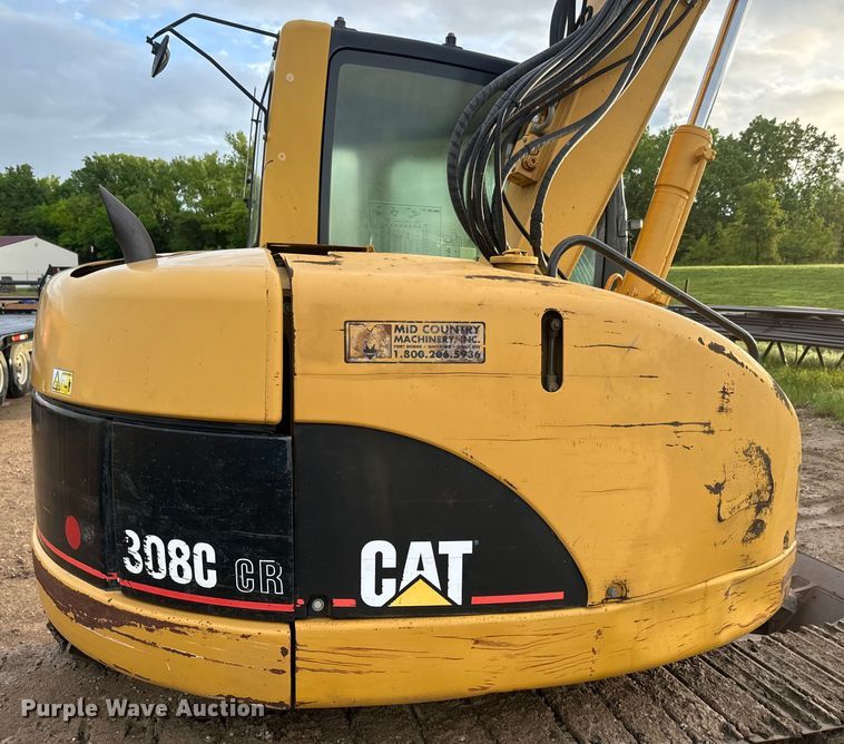 image for item EJ2795 2006 Caterpillar 308C mini excavator