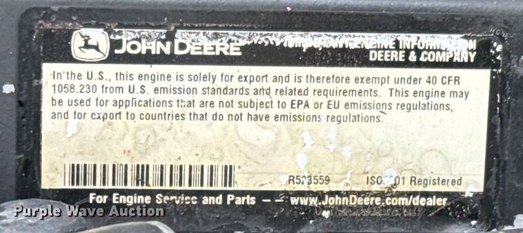 image for item EJ2796 2007 Astec RT1160 trencher