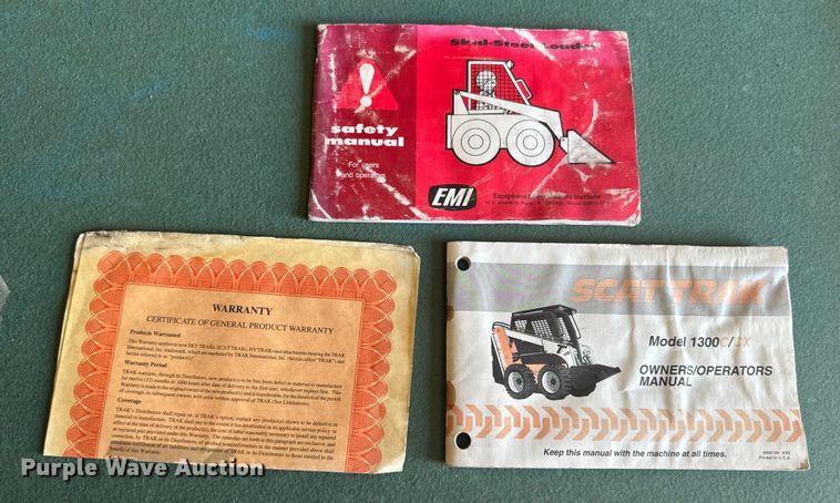 image for item EJ2832 Scat Trak 1300c skid steer loader