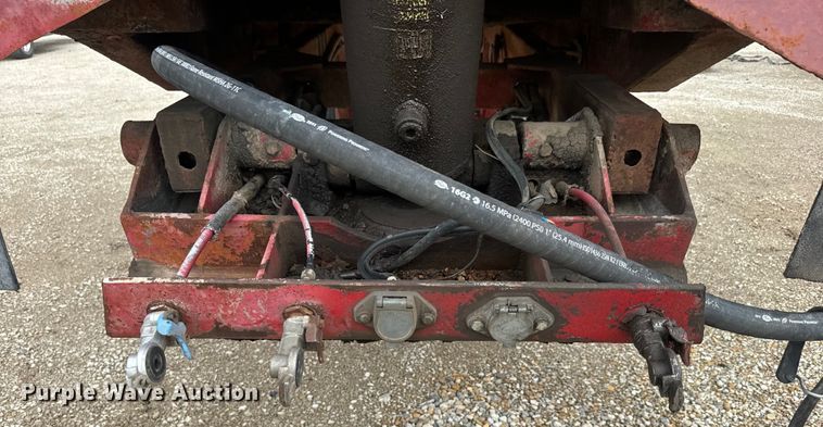 image for item EJ2835 1995 Hilbilt end dump trailer