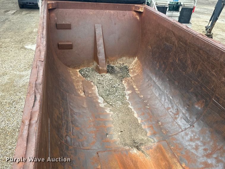 image for item EJ2835 1995 Hilbilt end dump trailer