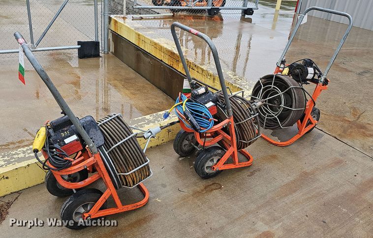 image for item EJ5375 (3) General Easy-Rooter drain snakes 