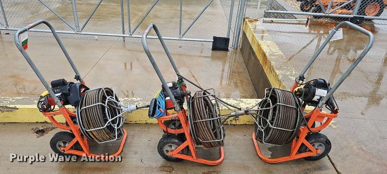 image for item EJ5375 (3) General Easy-Rooter drain snakes 