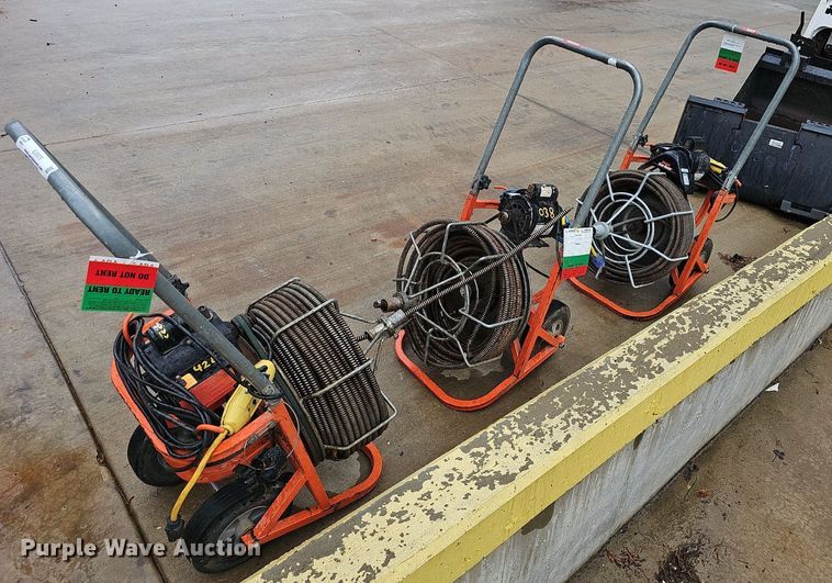 image for item EJ5375 (3) General Easy-Rooter drain snakes 