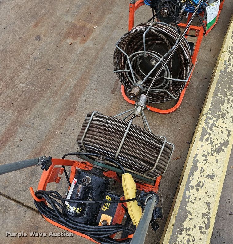 image for item EJ5375 (3) General Easy-Rooter drain snakes 