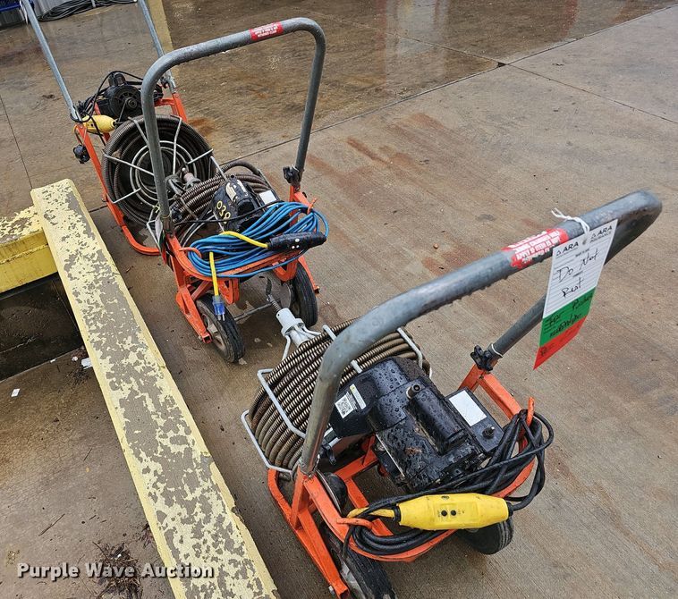 image for item EJ5375 (3) General Easy-Rooter drain snakes 