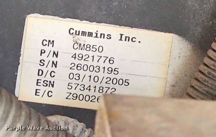 image for item EJ5529 2006 Frieghtliner  FC80 street sweeper truck