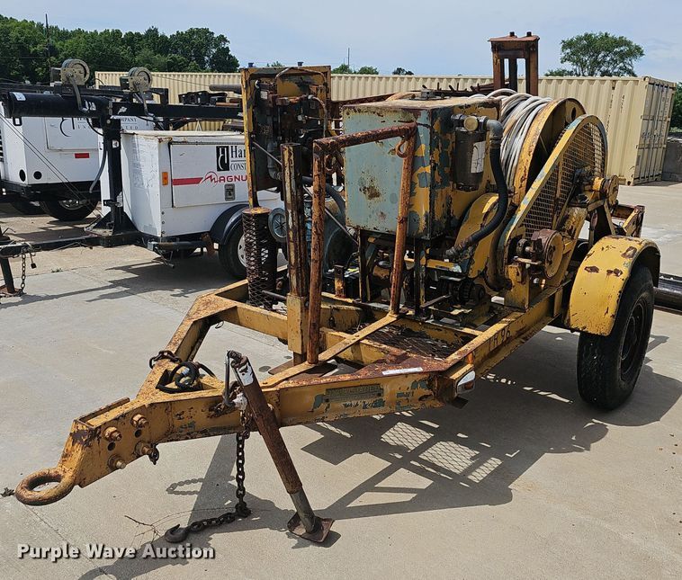 image for item EJ5535 Hycaloader 336 reel trailer