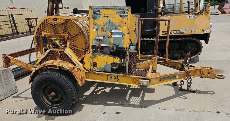 image for item EJ5535 Hycaloader 336 reel trailer