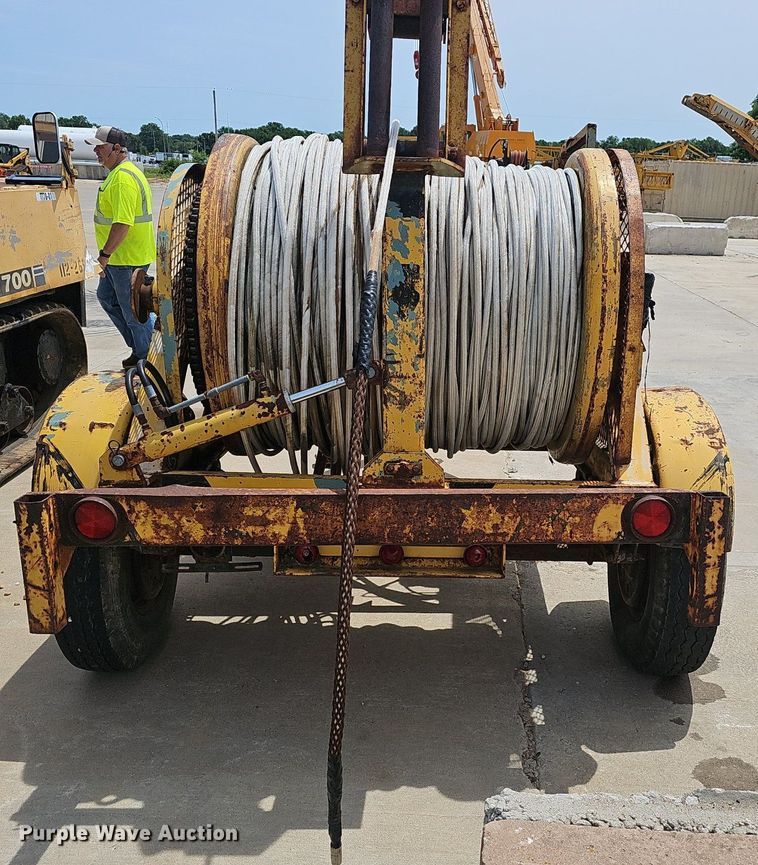 image for item EJ5535 Hycaloader 336 reel trailer