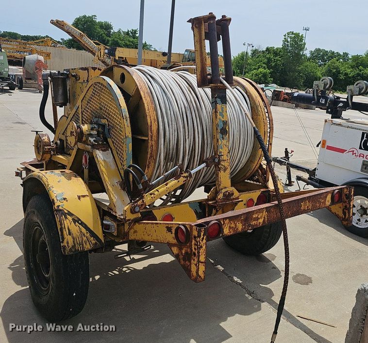 image for item EJ5535 Hycaloader 336 reel trailer