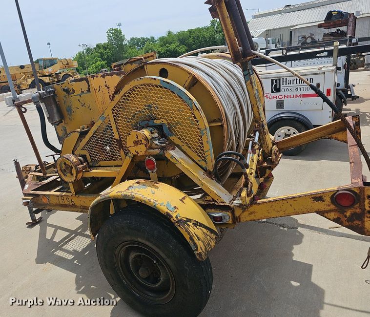 image for item EJ5535 Hycaloader 336 reel trailer