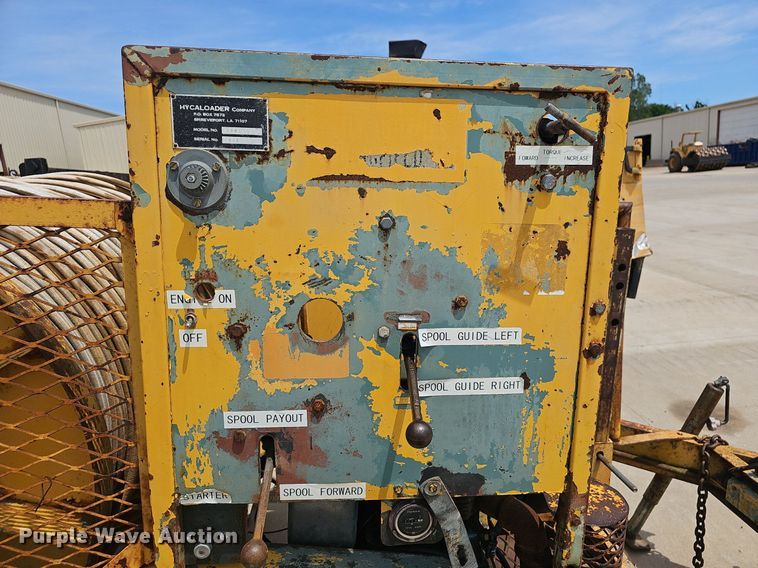 image for item EJ5535 Hycaloader 336 reel trailer