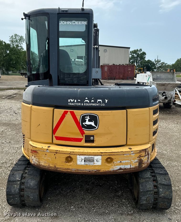 image for item EK1337 2012 John Deere 60D mini excavator