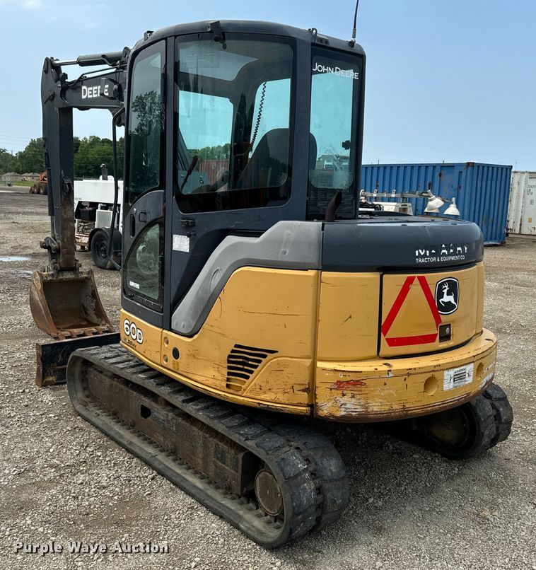 image for item EK1337 2012 John Deere 60D mini excavator