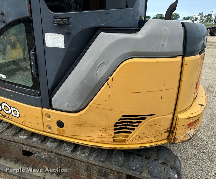 image for item EK1337 2012 John Deere 60D mini excavator
