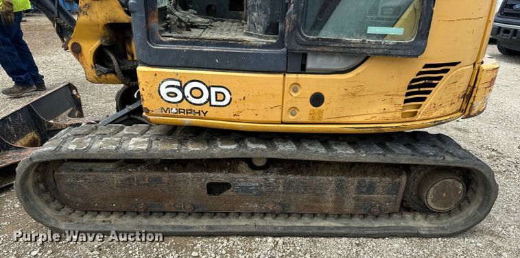 image for item EK1337 2012 John Deere 60D mini excavator