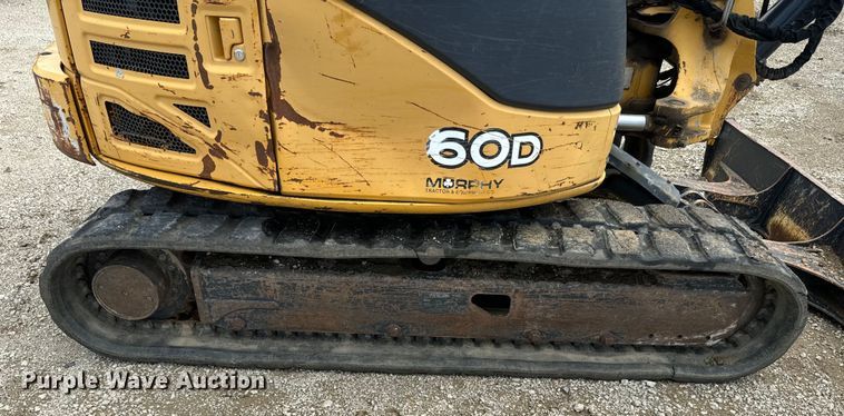 image for item EK1337 2012 John Deere 60D mini excavator