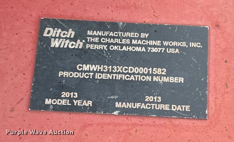 image for item EK1346 2013 Ditch Witch RT45 trencher