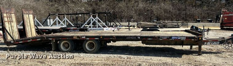 image for item EK4141 2013 Felling FT-40-2 TA tilt deck equipment trailer