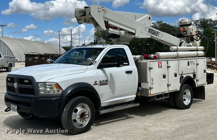 image for item EK4618 2014 Dodge  Ram 5500HD bucket truck