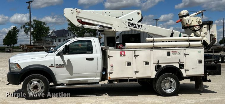 image for item EK4618 2014 Dodge  Ram 5500HD bucket truck