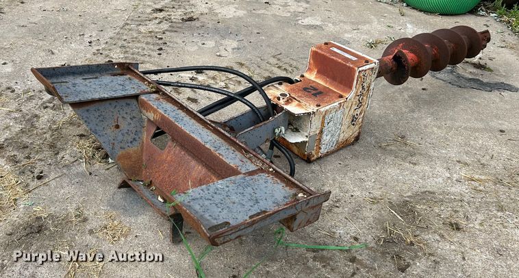 image for item EK4637 Bobcat 12 skid steer auger