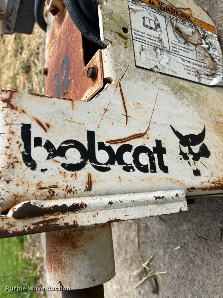 image for item EK4637 Bobcat 12 skid steer auger