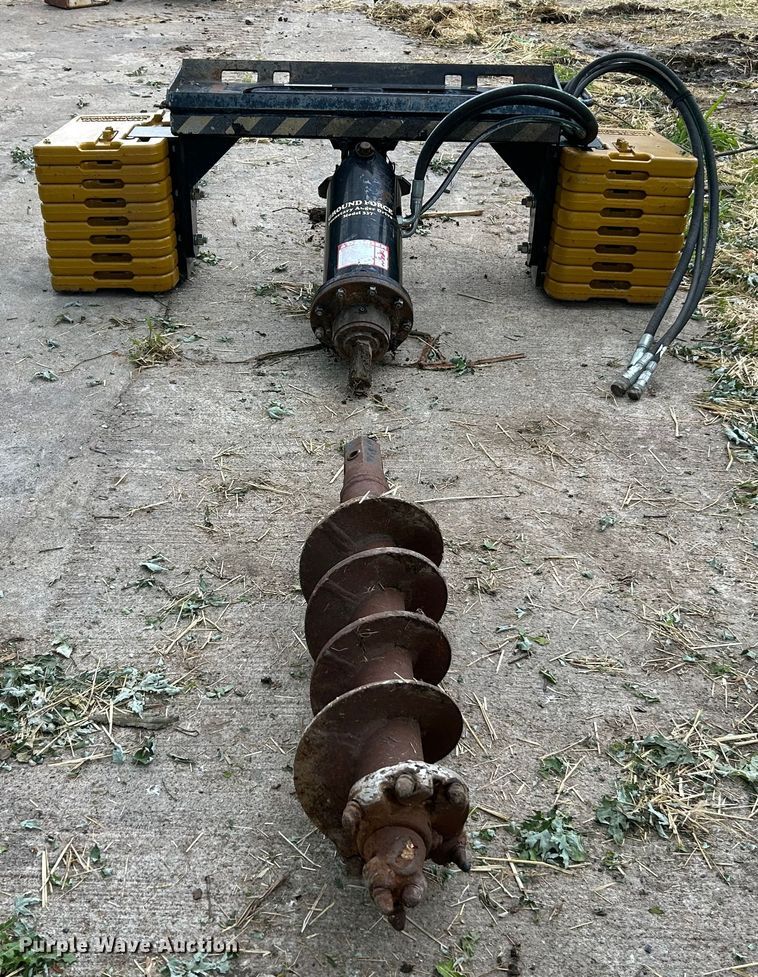 image for item EK4638 Harleman Mfg 337 skid steer auger