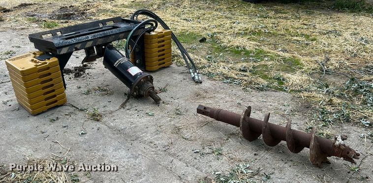 image for item EK4638 Harleman Mfg 337 skid steer auger