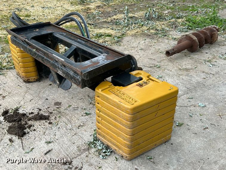 image for item EK4638 Harleman Mfg 337 skid steer auger