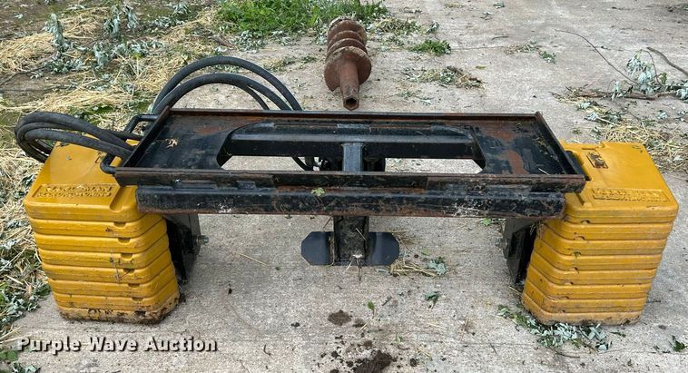 image for item EK4638 Harleman Mfg 337 skid steer auger