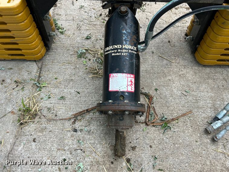 image for item EK4638 Harleman Mfg 337 skid steer auger