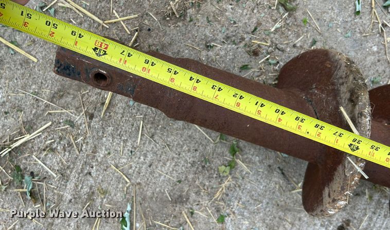 image for item EK4638 Harleman Mfg 337 skid steer auger