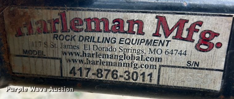 image for item EK4638 Harleman Mfg 337 skid steer auger