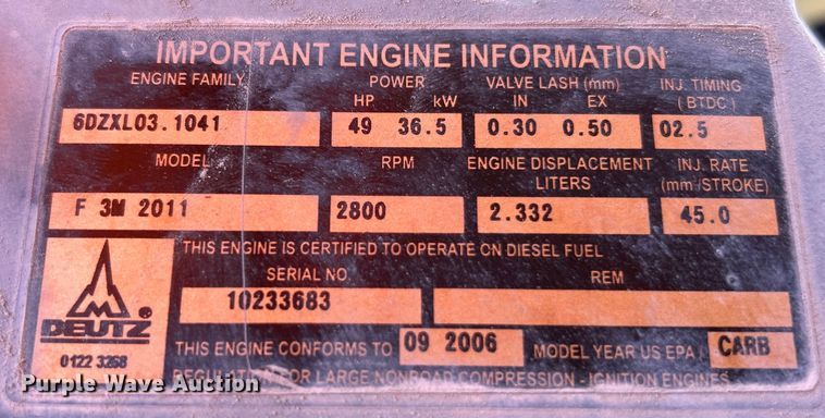 image for item EK4684 2007 JLG 400S boom lift