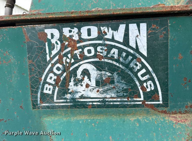 image for item EK4687 Brown Brontosaurus mulcher
