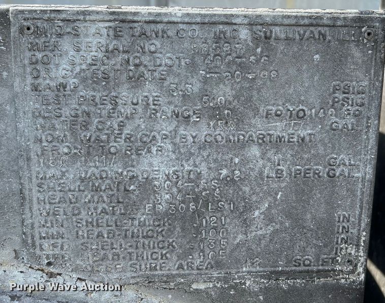 image for item EK4689 1998 Ford Louisville  utility / service truck