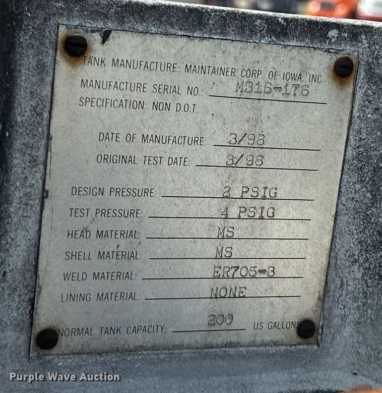 image for item EK4689 1998 Ford Louisville  utility / service truck