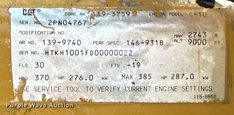 image for item EK4689 1998 Ford Louisville  utility / service truck