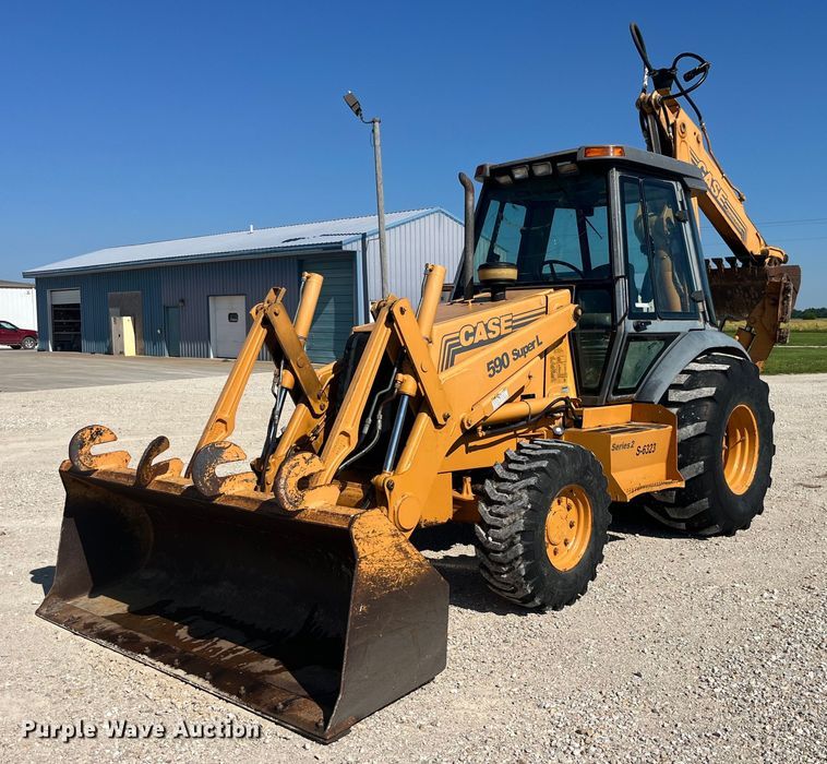 image for item EK8542 1999 Case 590 Super L backhoe