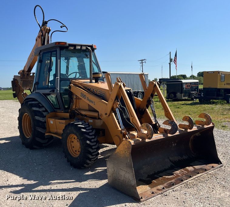 image for item EK8542 1999 Case 590 Super L backhoe