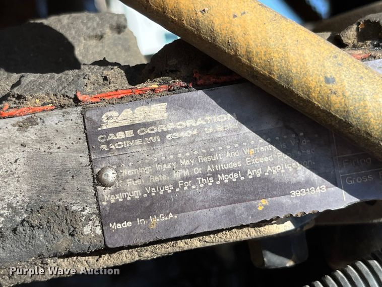 image for item EK8542 1999 Case 590 Super L backhoe