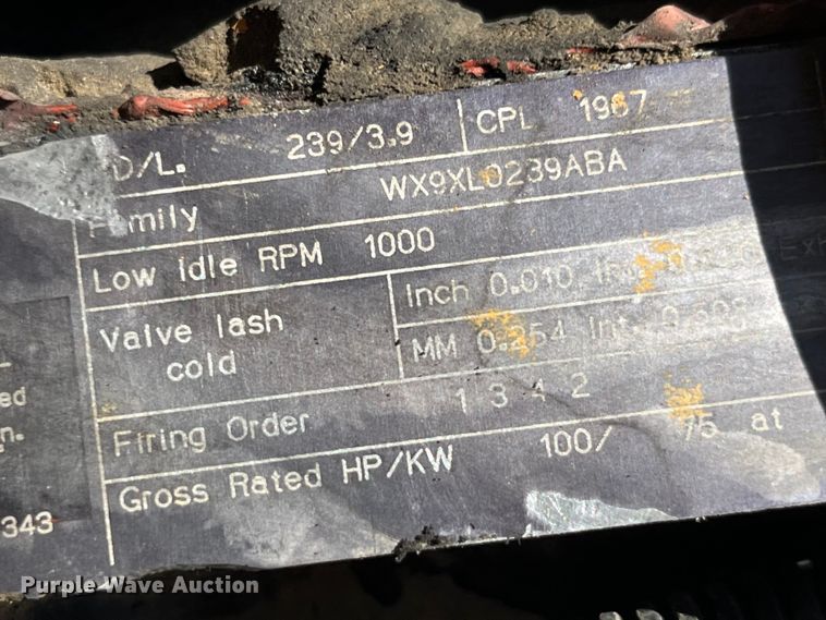 image for item EK8542 1999 Case 590 Super L backhoe