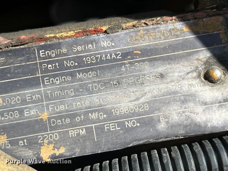 image for item EK8542 1999 Case 590 Super L backhoe