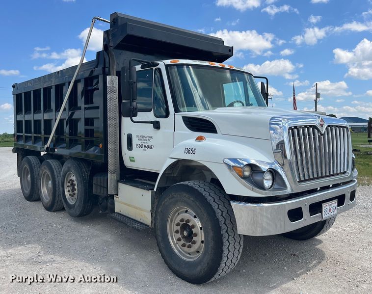 image for item EK8544 2015 International  7500 SBA dump truck