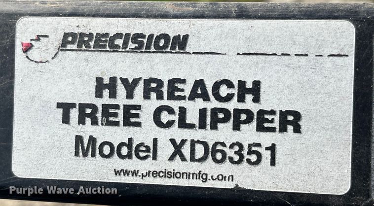 image for item EK8547 Precision XD6351 skid steer tree shear