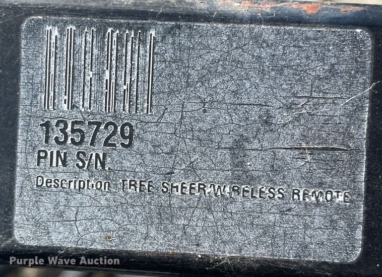 image for item EK8547 Precision XD6351 skid steer tree shear