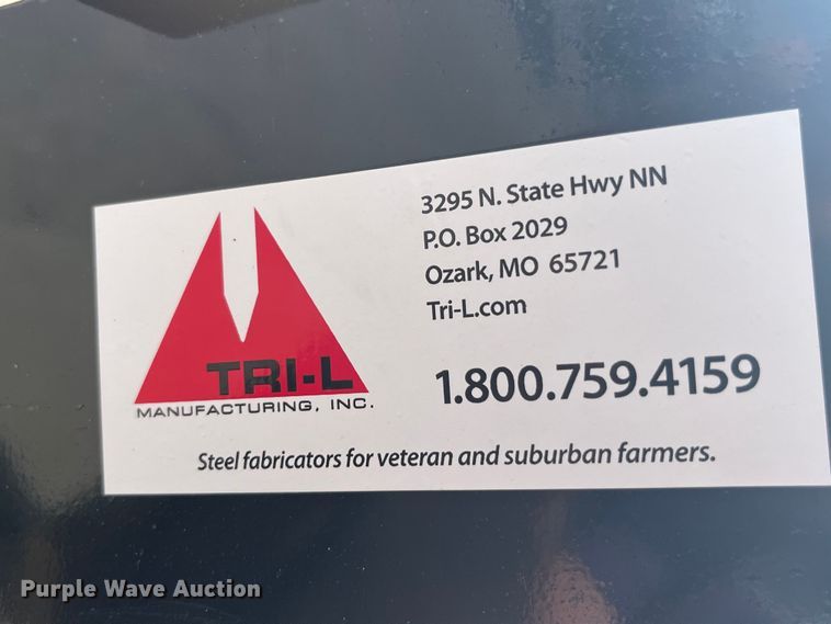 image for item EK8562 TRI-L skid steer forks