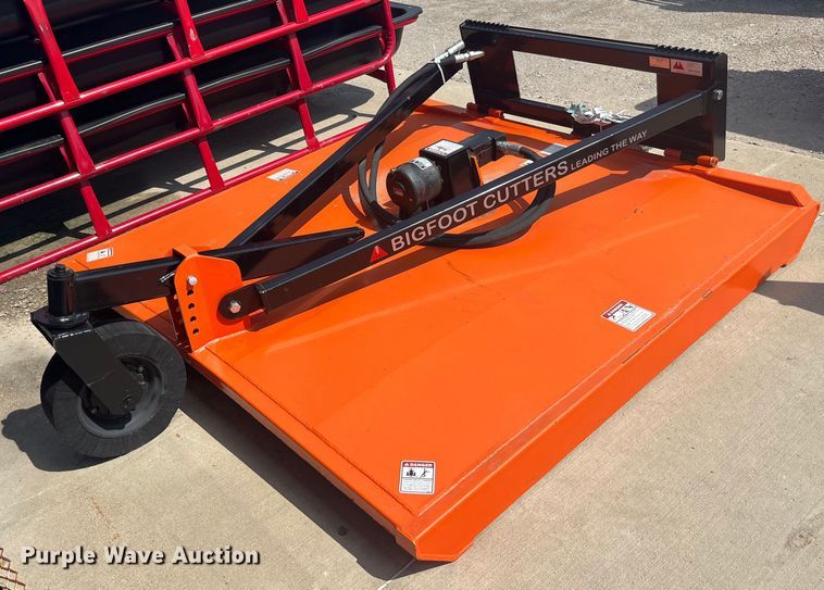 image for item EK8567 TRI-L Bigfoot Cutter skid steer rotary mower